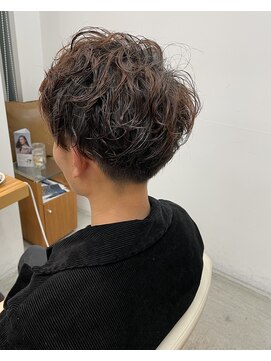 カッツ 笠岡店(CUT S) マッシュベース×スパイラル