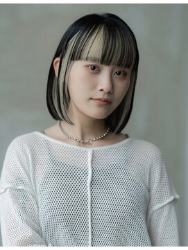 オースティン 調布アミックス(AUSTIN) 大人かわいい前髪セシルカットココアブラウンフリンジウェーブ