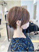 大人美人ショートボブ