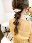 結婚式ヘアセット 玉ねぎヘア【横浜】w