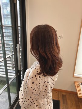 ディッシュ 五反田(dish) 五反田駅美容室★ゆるさが可愛いセミロング