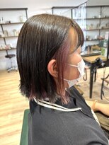 サラ(sarah)&nbsp;インナーカラー　ピンクパープル