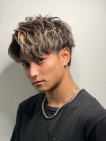 ヒロギンザ 仙台本店(HIRO GINZA)&nbsp;仙台ハイライトパーマ（顔剃り眉毛カットシャンプー込）