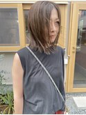 透け感!グレージュ!