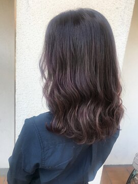 プログレス 小平小川店(PROGRESS) ピンクブラウン/パープルブラウン/レイヤーカット/30代40代/PR