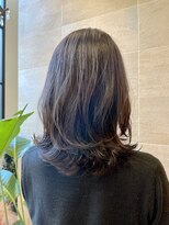 ビュートリアム265(BEAUTRIUM 265)&nbsp;ミディアムレイヤー/レイヤーカット/アッシュグレージュ/銀座