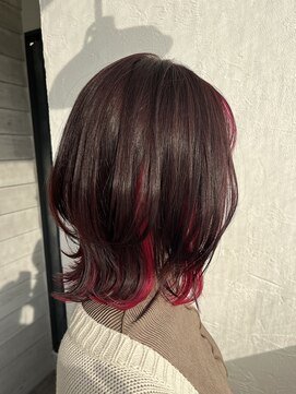ヘアーアンドリラックス アミエ(hair&relax amie) インナーカラー