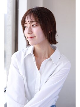 ソイクフ 四条大宮店(SOY-KUFU) 大人可愛い◎20代30代40代似合わせカットイメチェン外はねボブ