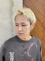 グローバルヘアー バランス(global hair BALANCE) 学生から大人気！ハイトーンスパイキーショート