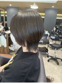 20代30代大人可愛い★小顔ボブ丸みショートウルフカット