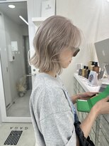 ガガ 心斎橋(GAGA)&nbsp;韓国/ハイトーンカラー/ワンホンヘア/レイヤーカット/髪質改善