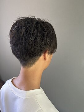 ココカラヘアー ニコ(cococara hair nico) ツーブロックマッシュ/癖毛風パーマ/無造作パーマ