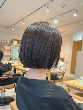 クラップス 上大岡(CLAPS) ミニボブ/コンパクトボブ/アッシュベージュ/透明感