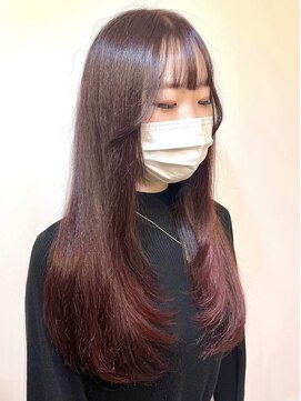 リリー シブヤ(Lilly shibuya) 【Lilly渋谷】#レッドブラウン#レイヤーカット#韓国