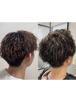 《波巻きパーマ》《ツイストスパイラルパーマ》最先端のトレンドをおさえたメンズstyle[大宮/メンズサロン]