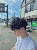 メンズ無造作マッシュ