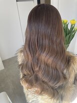 ラナ(Lana) 【Lana】艶美髪ハイライトベージュ 艶髪 髪質改善カラー