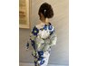 浴衣着付け＋ヘアセット　￥5500