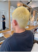 海外BOY風ハイトーンおしゃれボウズ