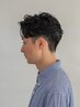 【男性人気】メンズカット+炭酸スパ+眉カット￥5500
