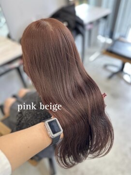 フォンズ(FONS) ピンクベージュ　ピンクカラー　ピンクラベンダー