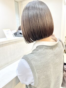 キアラ(Kchiara) ナチュラルなコンパクトボブ【福岡大名Kchiara瀧本】