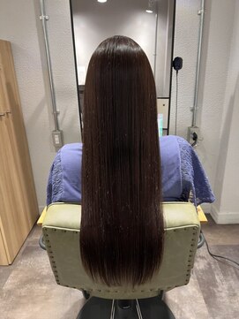 カミケンアジト(kamiken.ajito) 縮毛矯正*美髪ストレートロング【カミケンアジト】