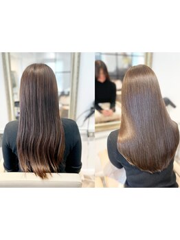 髪のダメージやクセを見極め、1人ひとりに合わせたトリートメントをご提案♪髪の芯から潤い溢れる美艶へ。