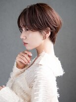 アルバム 池袋(ALBUM)&nbsp;前髪カットショートオリーブベージュグレージュ_F40148