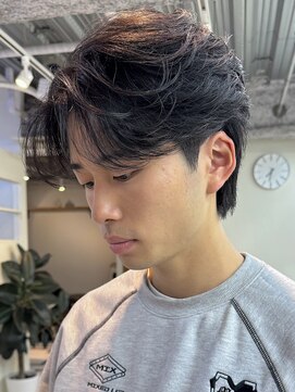 ガレージ バイ グリーン 原宿 表参道(Garage by green) 【JINKI】フェザーパーマ