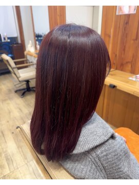 ジル フラン 吉田店(JILL franc) ラベンダーピンク1/21艶カラー大人ガーリー