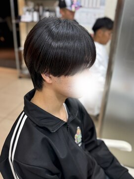 ブール 千歳烏山(bool) シースルーマッシュ/ウルフ/メンズライク/ジェンダーレス