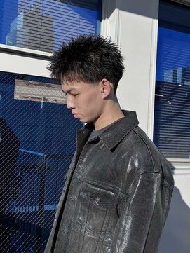 カイ(X) スパイキーショート/刈り上げ