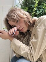 サロンドミルク 新百合ヶ丘店(salon de MiLK)&nbsp;外国人風ナチュラルウェーブ/ハイライト　イルミナ　ブリーチ