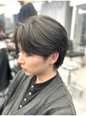 パーマ落とし/パーマ直し/曲がる縮毛矯正/毛流れセンターパート
