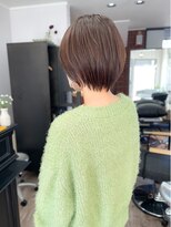 コース(CORS)&nbsp;【CORS高崎】ショートボブ　大人ショート　アッシュベージュ