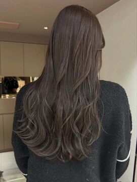 メゾンマイル 恵比寿(maison mile) オリーブグレージュ/透明感カラー/レイヤーカット/恵比寿駅