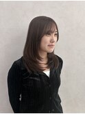 【qumu MARIKO】レイヤーカット×ナチュラルベージュ