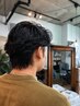 大人の色気フェザーパーマ　（カット込み）