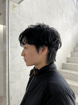 ヴァンシィー(VANCY) フェザーショート×ニュアンスパーマ【仙台】
