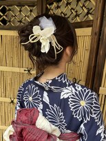 バサラ 大阪梅田店(VASARA) 浴衣ヘア 着物ヘア 卒業式袴・結婚式参列に合う和装ヘアセット