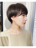 レイヤーボブ渋谷表参道髪質改善ショートカット切りっぱなしボブ