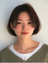 ロディーナ 大口 新子安(rodina) ハッシュカット/グレージュ/デザインカラー/大口新子安白楽鶴見