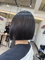 フルーノヘア 八幡駅(Hulu-no.hair)&nbsp;切りっぱなしボブ