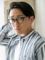モッズヘア メン 仙台愛子駅前店(mod's hair men) 刈り上げセンターパートビジネススーツ韓国マッシュ30代40代c