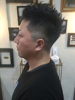 デュエルヘアー グルーミングショップ(DWELL HAIR. GROOMING SHOP) ソフトモヒカンスタイル