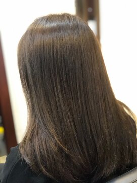 ヘアリゾート マンゴスティン(hair resort Mangosteen) イノアカラーアッシュグレー［髪質改善/白髪染め/ヘッドスパ］