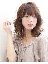 ヘアアンドケア エジェリラボ(hair&care egerie lab)&nbsp;愛されミディマロンベージュ◎20代30代40代50代