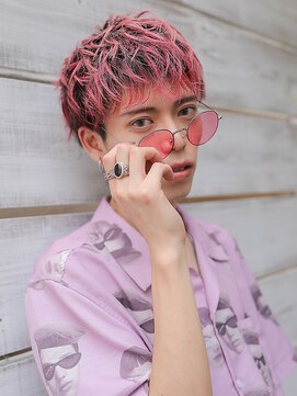 リコラックスビー(LICO LUXBE) メンズでも似合う派手髪スタイル【LICO LUXBE】