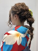 ヴィサージュ(VISAGE)&nbsp;編みおろし玉ネギヘアー